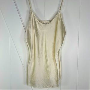 Nordstrom Intimates 100% silk cream Camisole